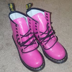 Patent Pink Doc Marten's
